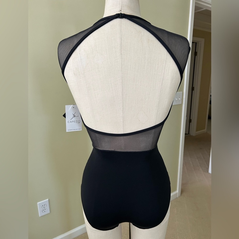 Capezio NWT black leotard XS